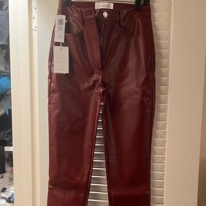 Black leather pants NEW “The Melina”